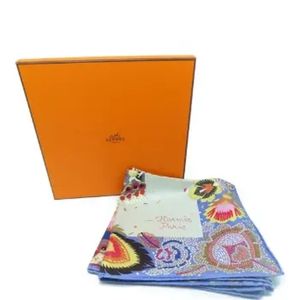 Hermes Scarf 90 Silk Multicolor New
